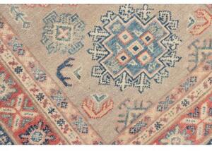 Tappeto Kazak Geometrico Beige Blu 82x116 Cm