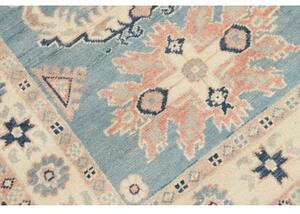 Tappeto Kazak Stilizzato Azzurro Avorio 84x110 Cm