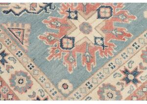 Tappeto Kazak Stilizzato Azzurro Beige 79x130 Cm