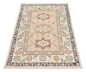Tappeto Kazak Geometrico Beige Blu 83x126 Cm
