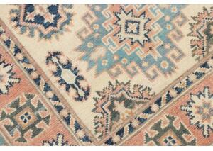 Tappeto Kazak Geometrico Avorio Rosa Antico 87x136 Cm