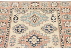 Tappeto Kazak Geometrico Avorio Rosa Antico 87x136 Cm