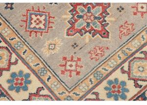 Tappeto Kazak Geometrico Grigio Blu 83x125 Cm