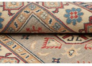 Tappeto Kazak Geometrico Grigio Blu 83x125 Cm