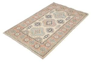 Tappeto Kazak Geometrico Avorio Rosa Antico 87x136 Cm