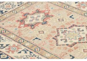 Tappeto Kazak Geometrico Beige Blu 83x126 Cm