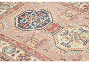 Tappeto Kazak Stilizzato Rosa Blu 82x126 Cm