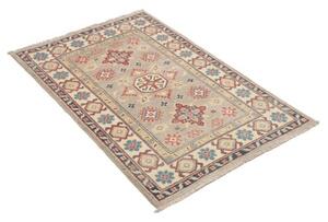 Tappeto Kazak Geometrico Grigio Blu 83x125 Cm