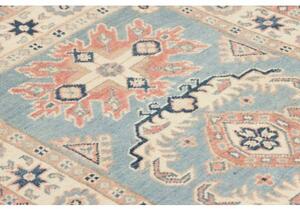 Tappeto Kazak Stilizzato Azzurro Beige 79x130 Cm