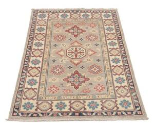 Tappeto Kazak Geometrico Grigio Blu 83x125 Cm