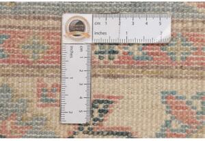 Tappeto Kazak Stilizzato Celeste Avorio 82x122 Cm