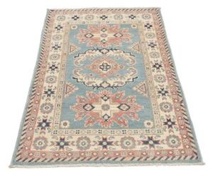 Tappeto Kazak Stilizzato Azzurro Beige 79x130 Cm