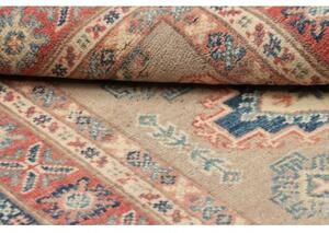 Tappeto Kazak Geometrico Beige Blu 82x116 Cm