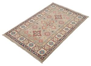 Tappeto Kazak Geometrico Grigio Blu 83x125 Cm