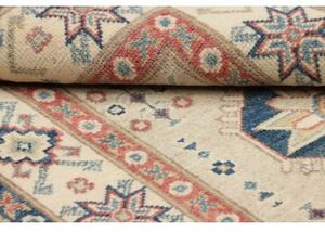 Tappeto Kazak Geometrico Avorio Blu 78x125 Cm