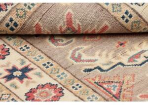 Tappeto Kazak Stilizzato Beige Blu 85x124 Cm