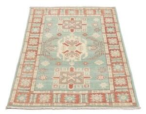 Tappeto Kazak Stilizzato Azzurro Corallo 81x124 Cm