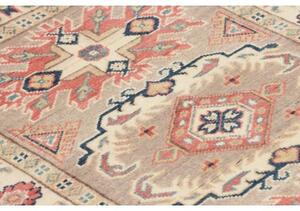 Tappeto Kazak Stilizzato Beige Blu 85x124 Cm