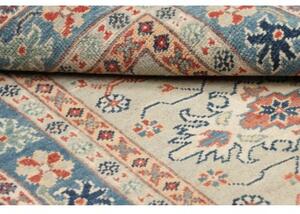 Tappeto Kazak Stilizzato Azzurro Beige 79x118 Cm