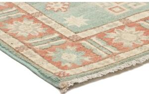 Tappeto Kazak Stilizzato Azzurro Corallo 81x124 Cm