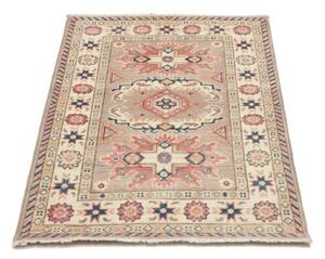 Tappeto Kazak Stilizzato Beige Blu 85x124 Cm
