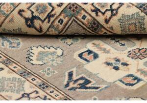 Tappeto Kazak Stilizzato Tortora Avorio 83x125 Cm