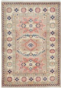 Tappeto Kazak Stilizzato Beige Blu 85x124 Cm