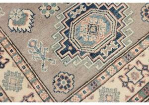 Tappeto Kazak Stilizzato Tortora Avorio 83x125 Cm