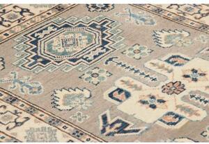Tappeto Kazak Stilizzato Tortora Avorio 83x125 Cm