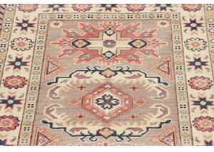 Tappeto Kazak Stilizzato Beige Blu 85x124 Cm