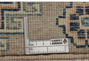 Tappeto Kazak Stilizzato Tortora Avorio 83x125 Cm