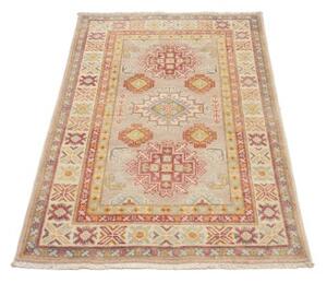 Tappeto Kazak Stilizzato Beige Rosso 83x125 Cm