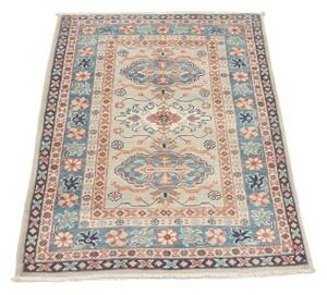 Tappeto Kazak Stilizzato Azzurro Beige 79x118 Cm