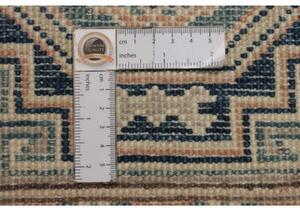 Tappeto Kazak Stilizzato Tortora Avorio 83x125 Cm