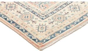Tappeto Kazak Stilizzato Rosa Blu 95x155 Cm