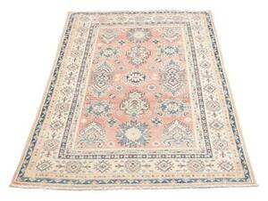 Tappeto Kazak Stilizzato Rosa Blu 95x155 Cm