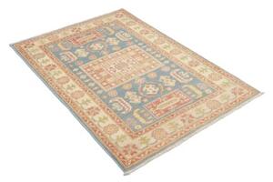 Tappeto Kazak Stilizzato Azzurro Beige 98x134 Cm