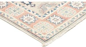 Tappeto Kazak Geometrico Avorio Rosa Antico 94x138 Cm