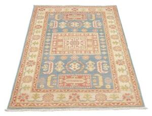 Tappeto Kazak Stilizzato Azzurro Beige 98x134 Cm