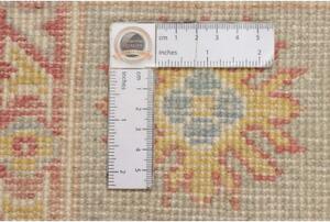Tappeto Kazak Stilizzato Grigio Chiaro Rosa 102x149 Cm