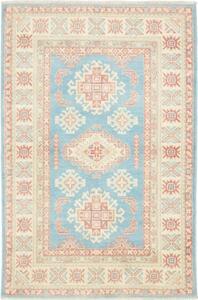 Tappeto Kazak Geometrico Azzurro Avorio 99x149 Cm