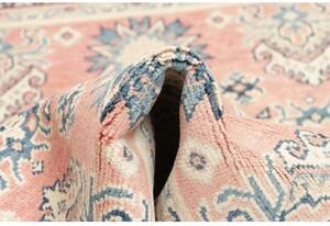 Tappeto Kazak Stilizzato Rosa Blu 95x155 Cm