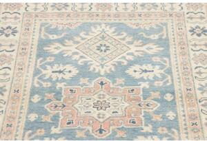 Tappeto Kazak Stilizzato Azzurro Avorio 95x138 Cm