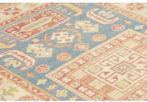 Tappeto Kazak Stilizzato Azzurro Beige 98x134 Cm