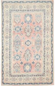 Tappeto Kazak Stilizzato Rosa Blu 95x155 Cm