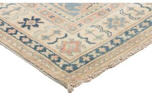 Tappeto Kazak Stilizzato Azzurro Avorio 95x138 Cm