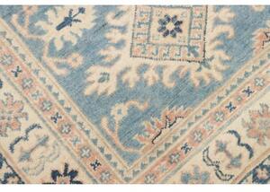 Tappeto Kazak Stilizzato Azzurro Avorio 95x138 Cm