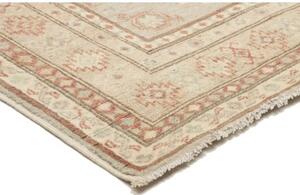 Tappeto Kazak Stilizzato Grigio Chiaro Beige 103x143 Cm