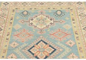Tappeto Kazak Stilizzato Azzurro Salmone 117x187 Cm