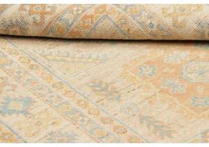 Tappeto Kazak Geometrico Beige Azzurro 101x148 Cm